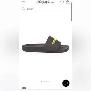 Balenciaga slides, NEVER WORN‼️ Black Balenciaga slides never worn brand new will... | Depop main image 4